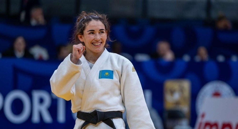 Абиба Абужакынова впервые в карьере вышла в финал чемпионата мира по дзюдо