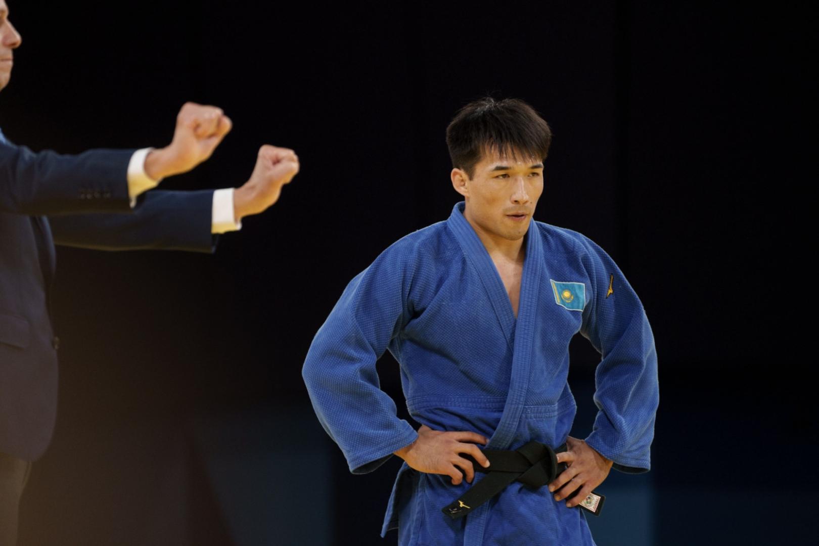 ЧМ по дзюдо: Гусман Кыргызбаев уступил олимпийскому чемпиону и завершил свое выступление