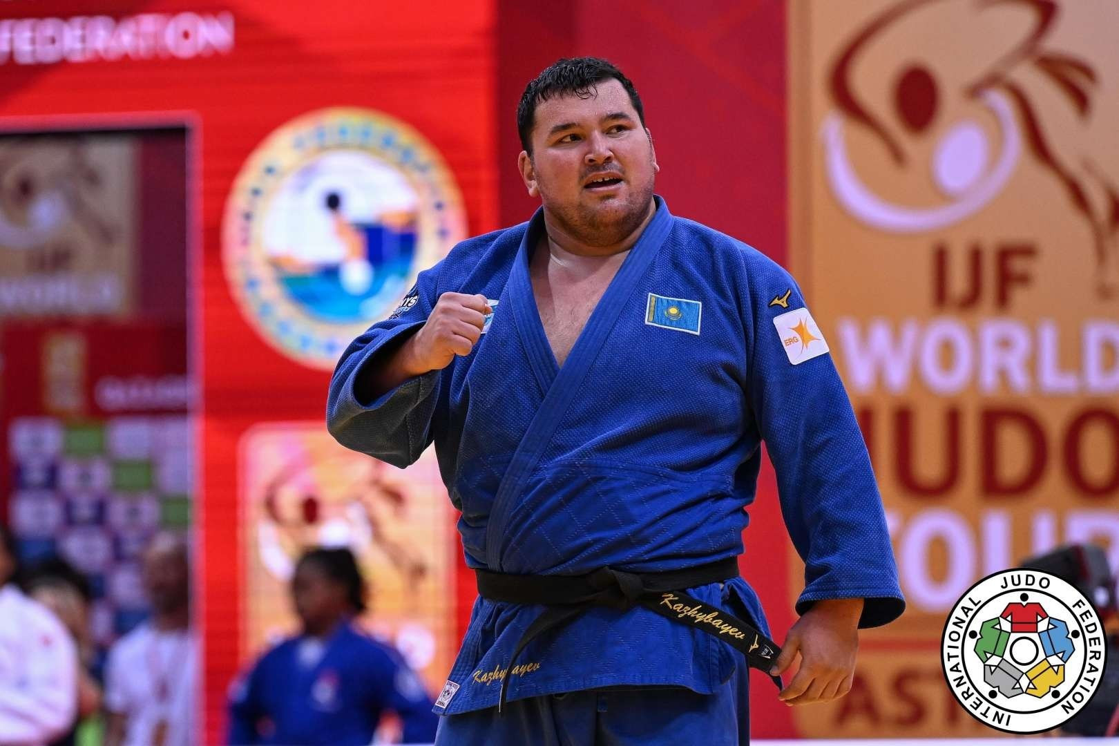 Дзюдоист Ерасыл Кажыбаев проиграл призеру Олимпиады на чемпионате мира