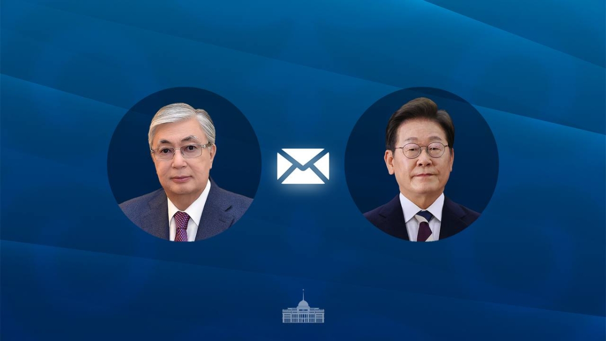 Глава государства направил поздравительную телеграмму Президенту Кореи