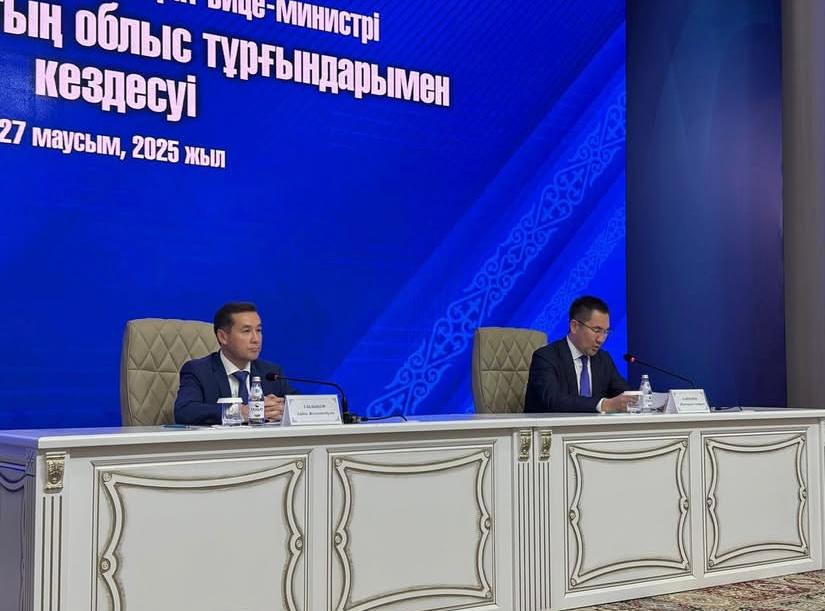 Айбек Сыдыков встретился с населением Кызылординской области
