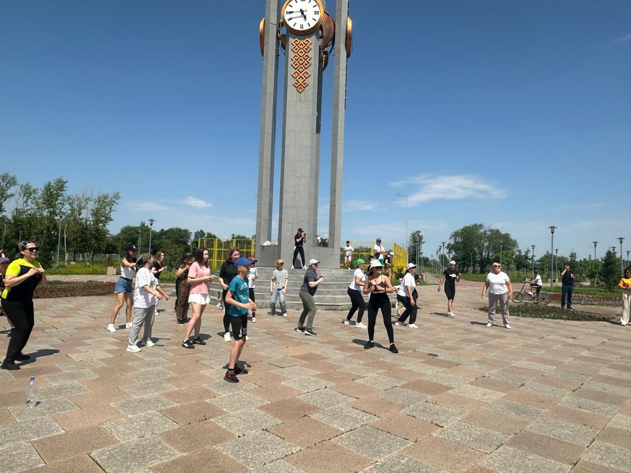 Астана – город без наркотиков: тренировки на открытом воздухе будут проводить до конца лета в парке «Коктал»
