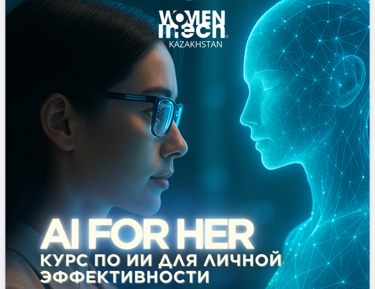 9 июня стартует курс по искусственному интеллекту для женщин в Казахстане
