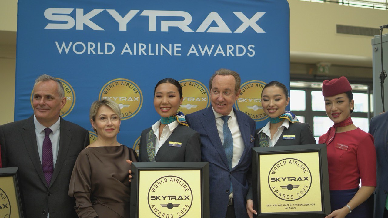 Air Astana вновь признана лучшей авиакомпанией региона на World Airline Awards 2025