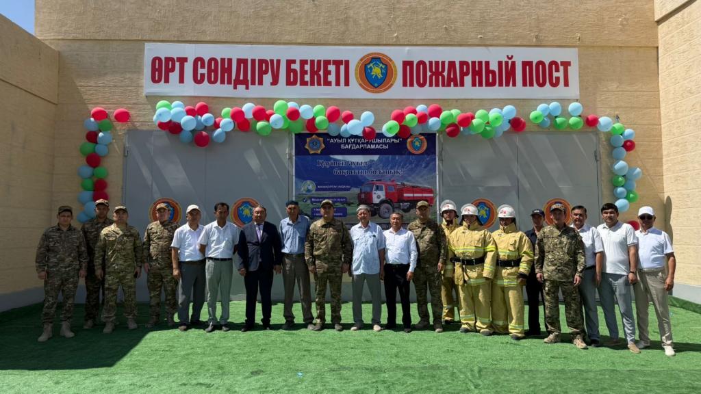 Безопасность в каждое село: Пункты пожаротушения для поддержки добровольных противопожарных формирований