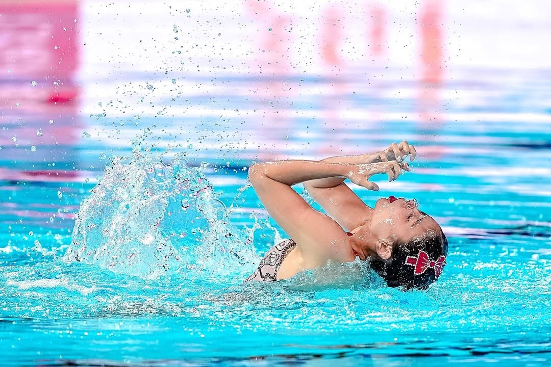 Карина Магрупова вышла в финал чемпионата мира по артистическому плаванию
