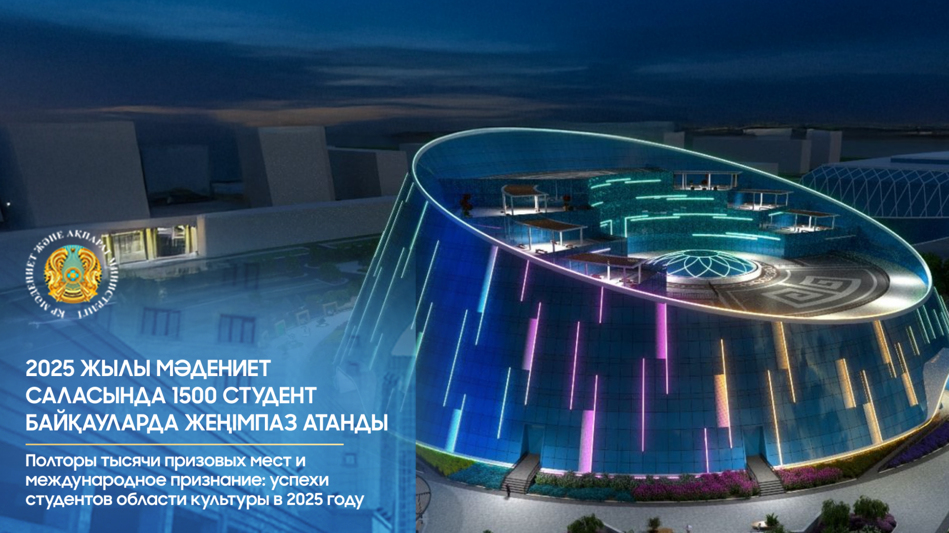 Полторы тысячи призовых мест и международное признание: успехи студентов области культуры в 2025 году