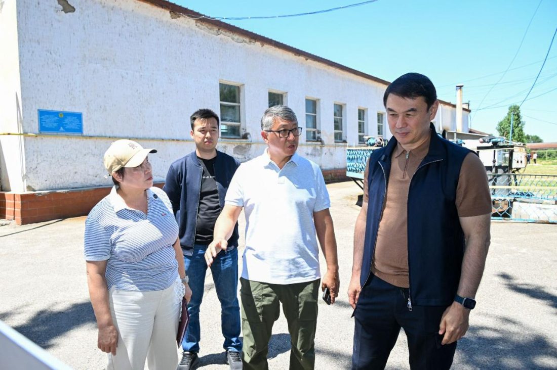 Аким Алматы посетил объекты водоочистки и поручил усилить меры по модернизации