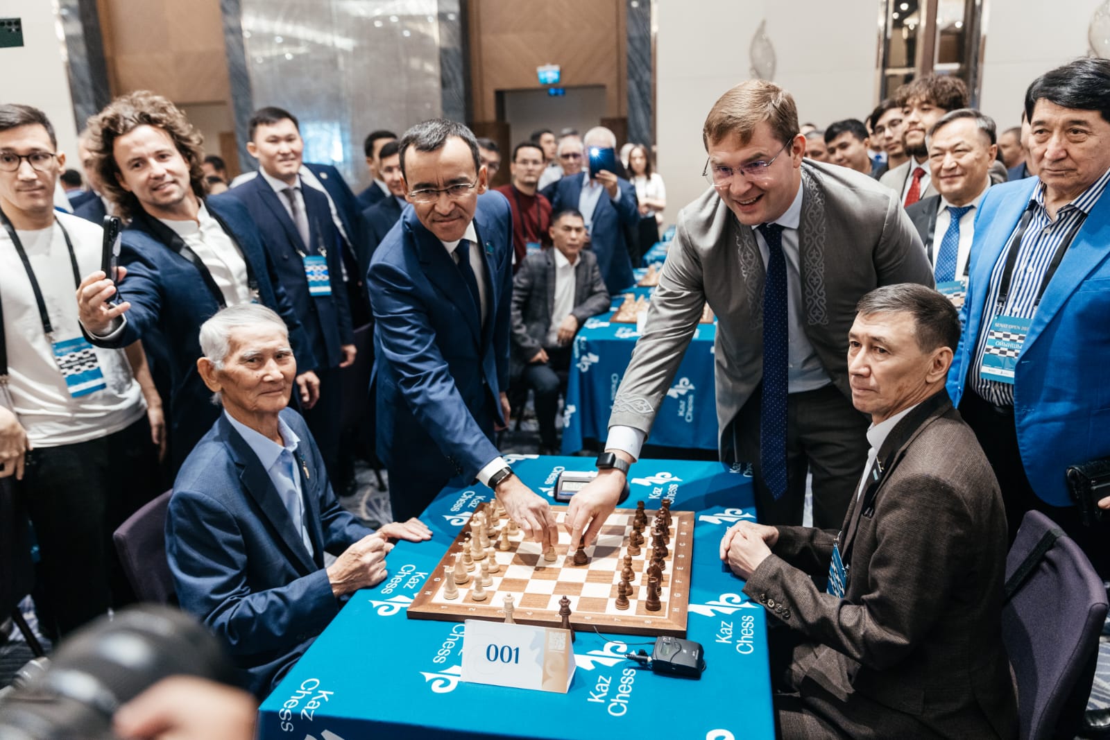 Финал республиканского шахматного турнира "Senat Open" стартовал в Астане