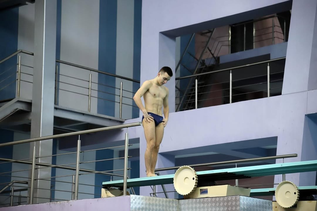 Назар Кожанов установил личный рекорд на чемпионате мира по прыжкам в воду