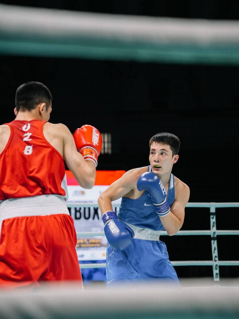 Боксер Нурислам Калдыбаев выиграл чемпионат Азии U22