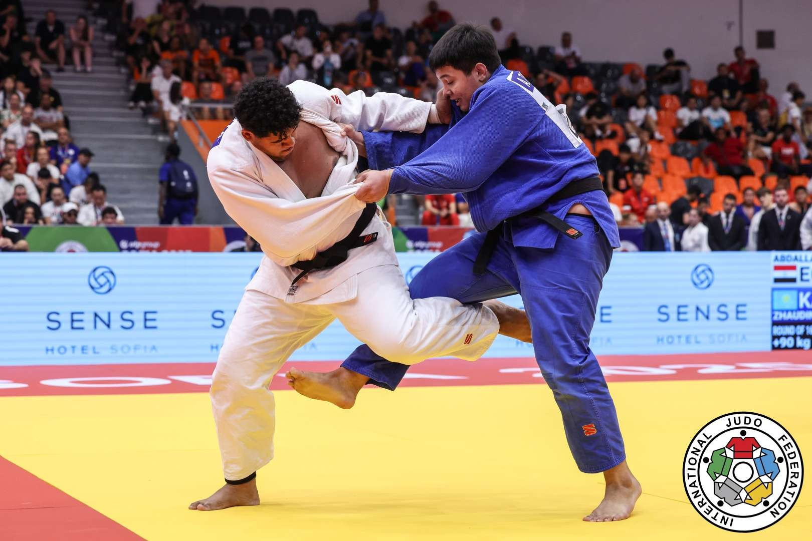 Адильжан Жаудинов завоевал бронзовую медаль на чемпионате мира по дзюдо среди кадетов