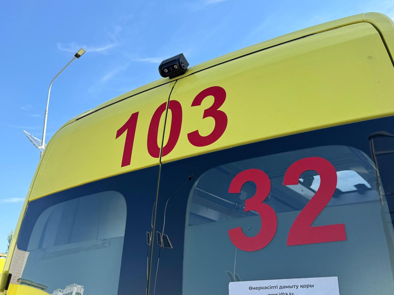 В Астане устанавливают видеоконтроль на каретах скорой помощи 