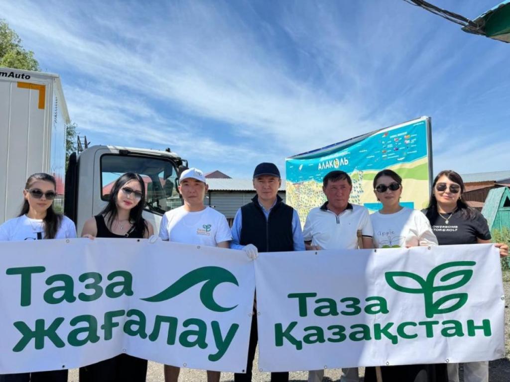 Масштабные акции в рамках экологической программы «Таза Қазақстан» прошли в области Абай