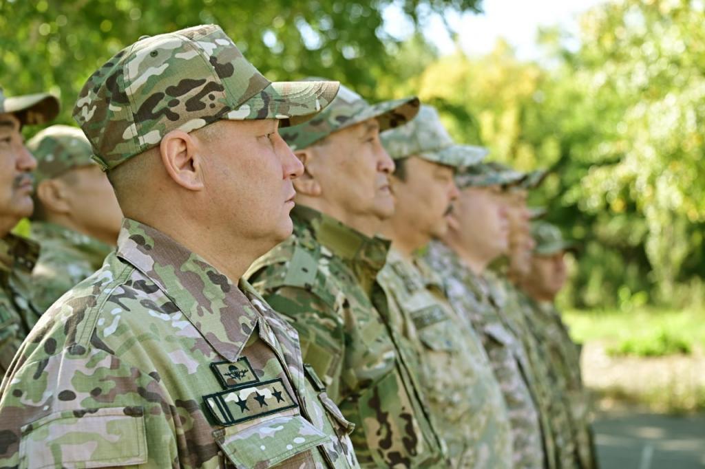 Под Астаной прошел сбор преподавателей начальной военной и технологической подготовки
