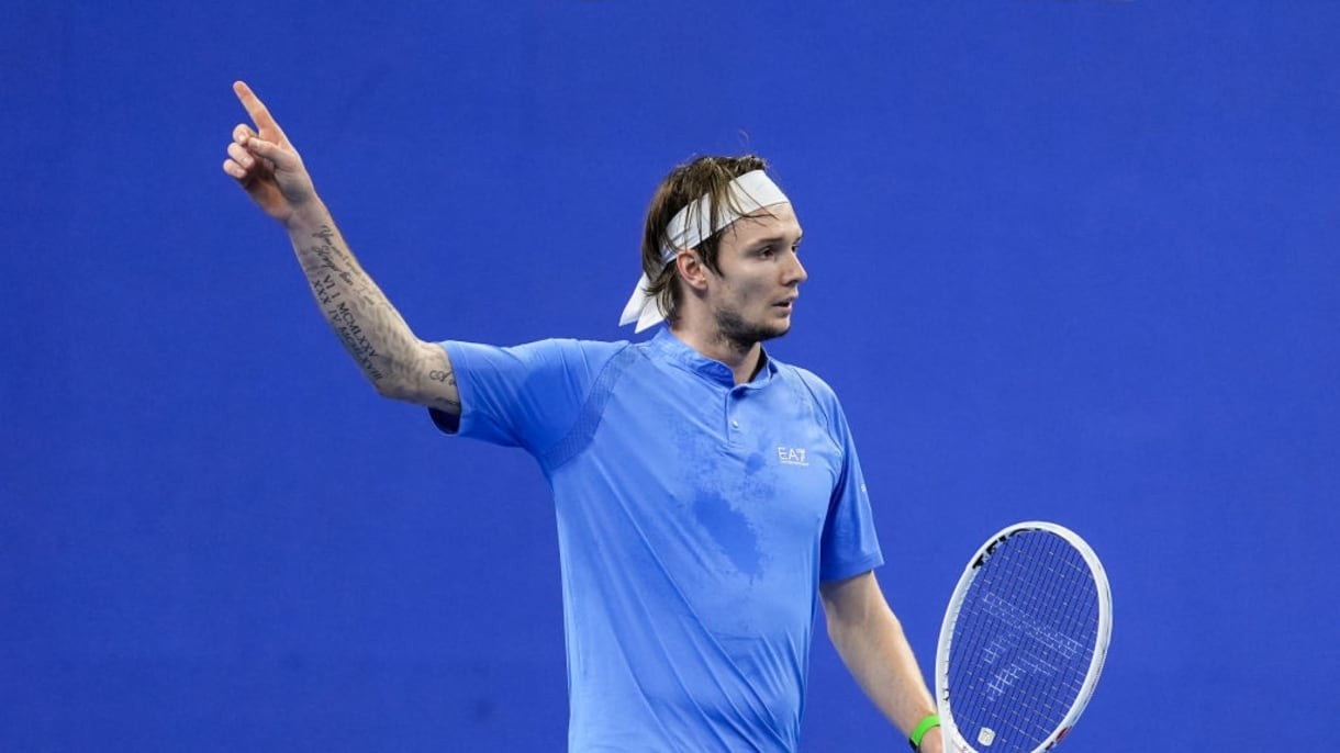 Александр Бублик уступил первой ракетке мира в 1/8 финала US Open