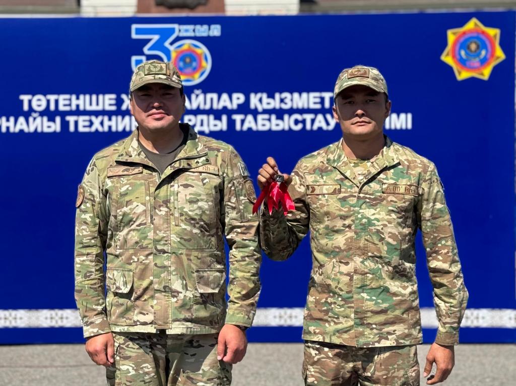 В Таразе спасатели получили новую технику и форму