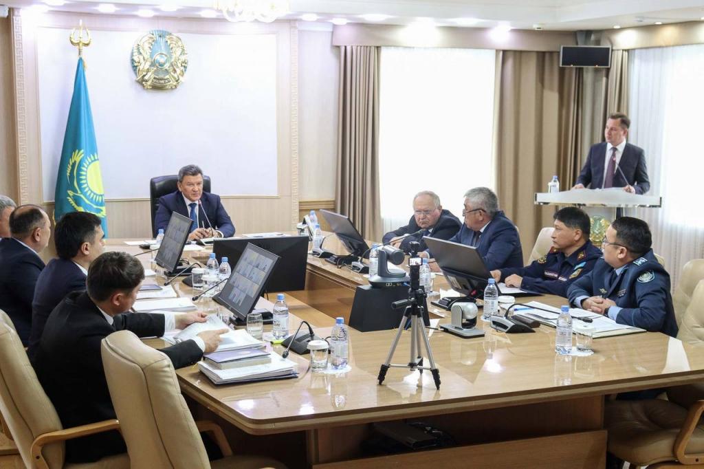На заседании акимата обсудили реализацию Общенационального плана мероприятий по Посланию Президента также подготовку к отопительному сезону региона