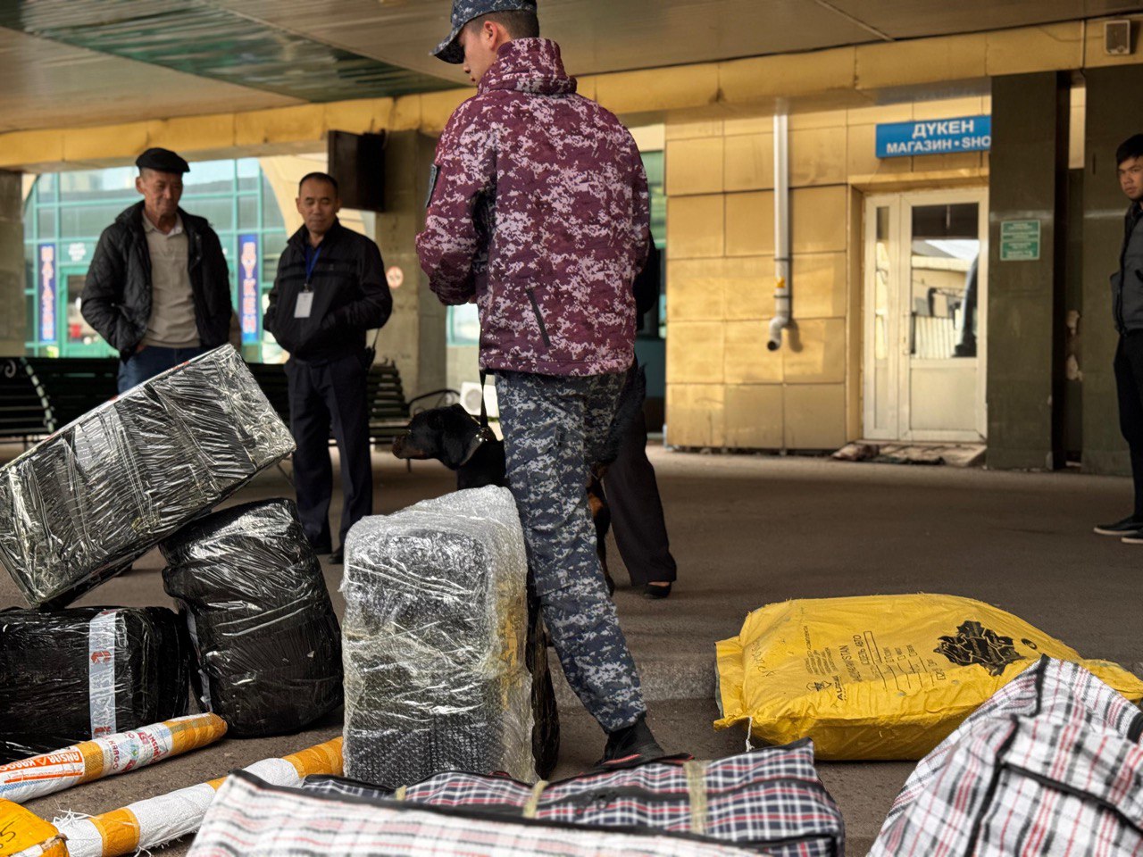Борьба с наркотиками: в Астане проверили пункты доставок маркетплейсов и автовокзал
