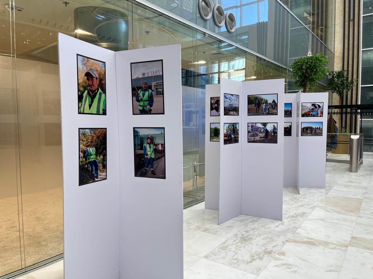 «Таза Қазақстан»: фотовыставку об экологической активности горожан представили на форуме в Астане