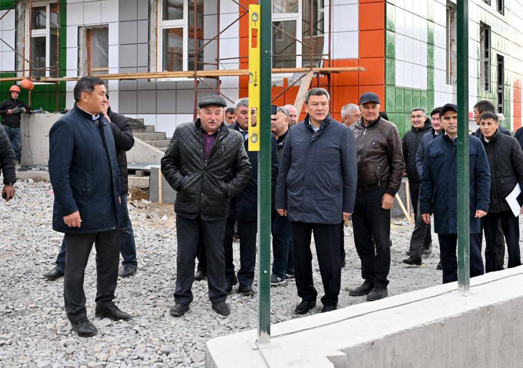 В микрорайоне Жас Оркен завершается строительство нового детского сада на 280 мест