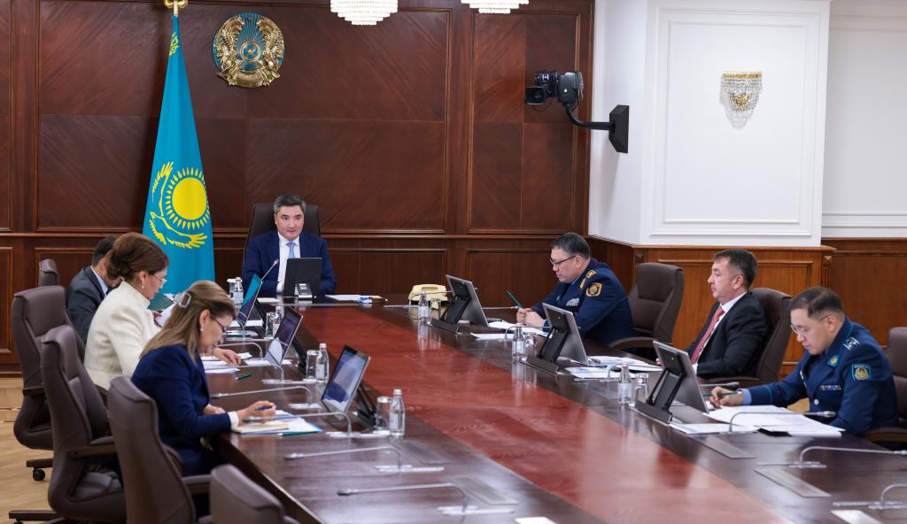 Президентская Концепция «Закон и Порядок»: Олжас Бектенов провел заседание Республиканского штаба по противодействию наркомании