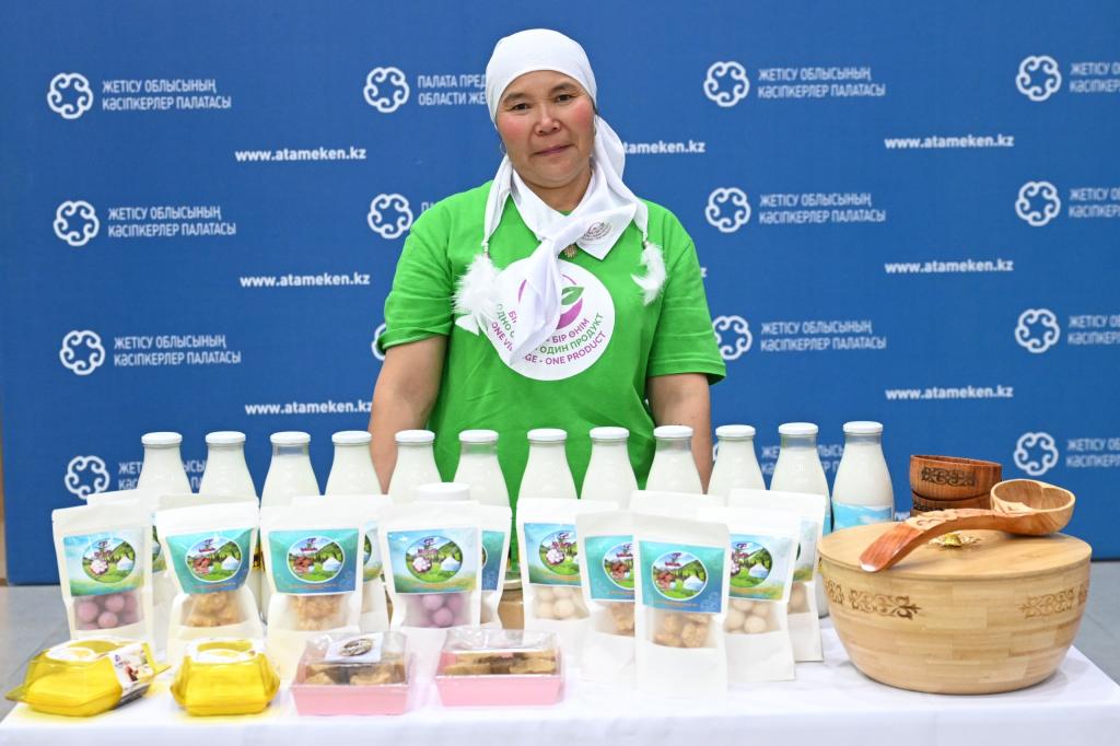 «Одно село – один продукт»: жительница Жетісу начала производить  мороженое из саумала