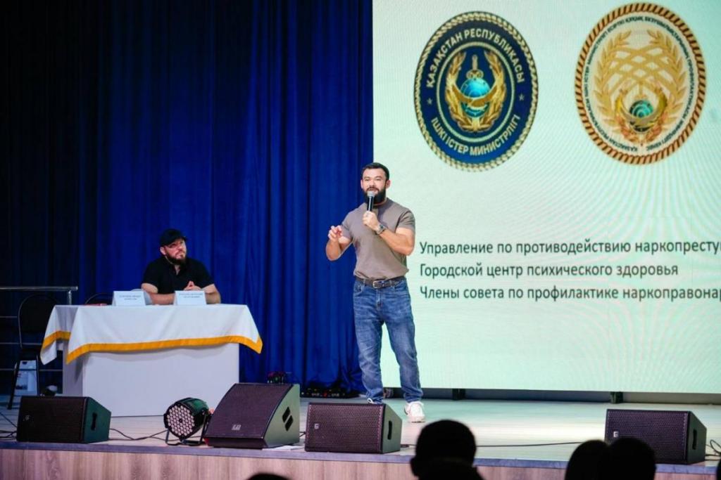 Профилактическая акция “Астана – город без наркотиков” прошла в столице