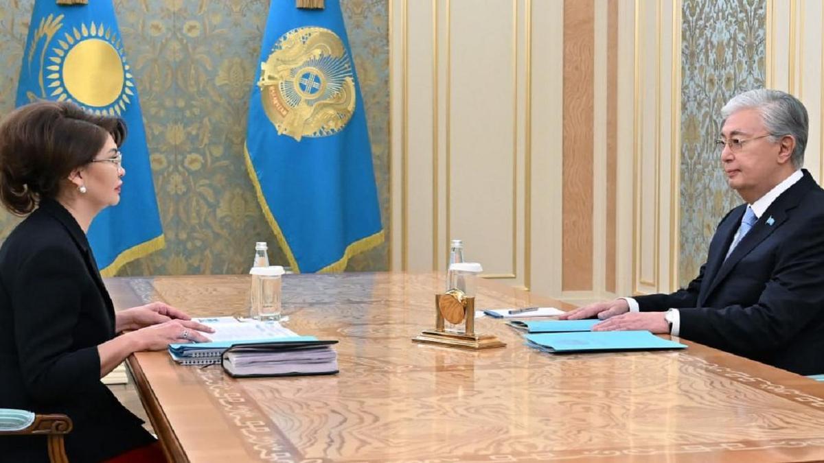 Глава государства принял Аиду Балаеву