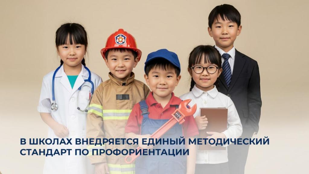 В школах страны внедряется единый методический стандарт по профориентации