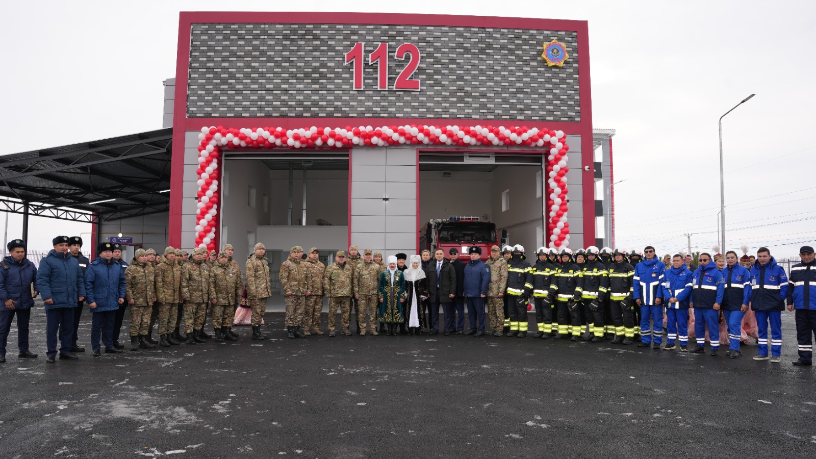 В Шымкенте открылся  еще один новый комплекс экстренных служб