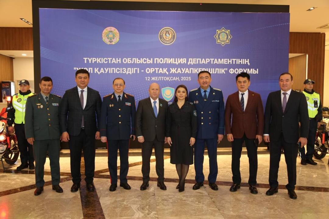 В Туркестане усилили меры по профилактике дорожно-транспортных происшествий