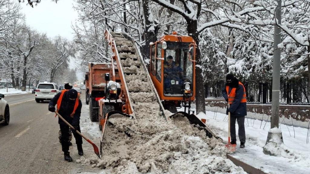 3,3 млн кубометров снега вывезено из Астаны с начала зимы