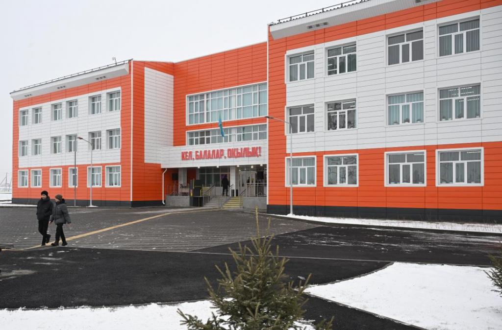 В области Жетісу в Новом году ввели новую школу на 120 мест взамен приспособленной