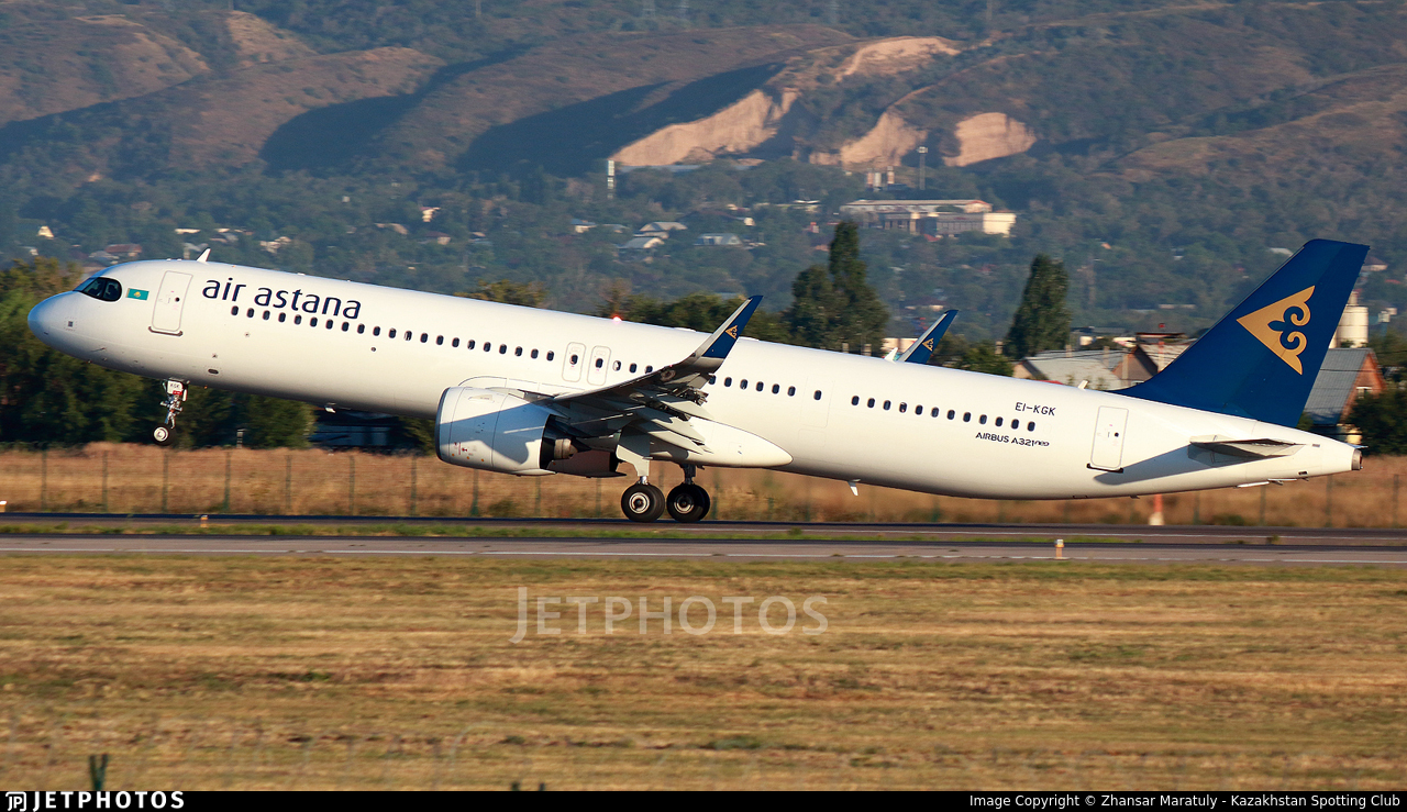 Air Astana отмечает 20-летие эксплуатации самолетов Airbus