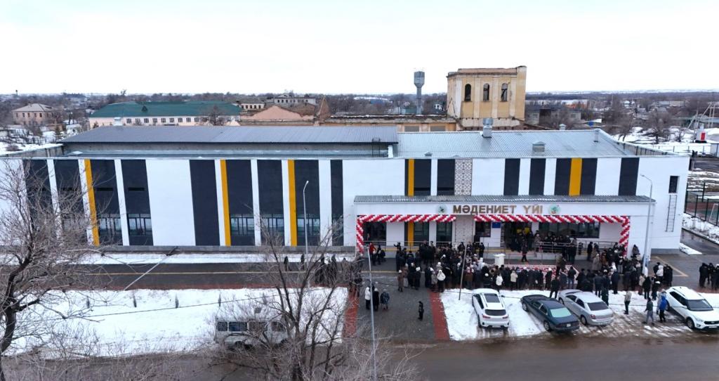 В области Жетісу введен еще один дом культуры,  совмещенный со спортзалом