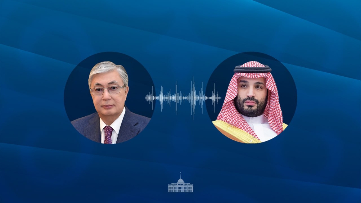 Состоялся телефонный разговор Президента Касым-Жомарта Токаева с Наследным принцем Королевства Саудовская Аравия Мухаммедом бен Салманом Аль Саудом