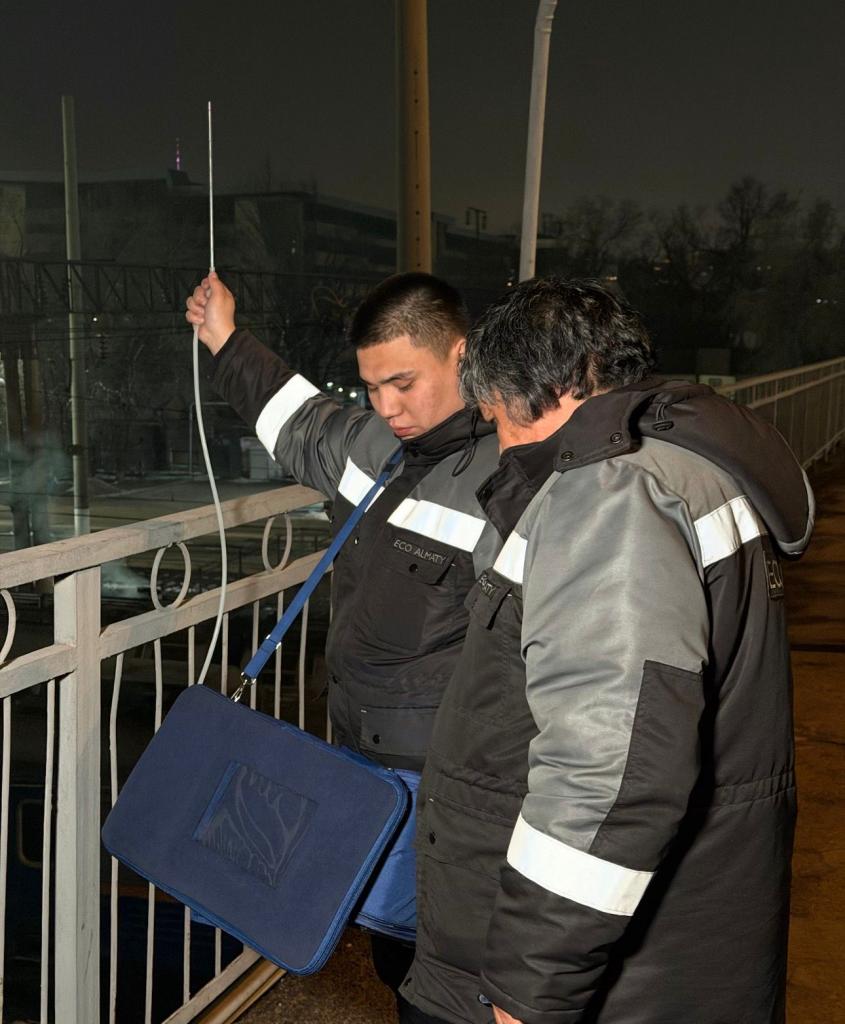 В Алматы при проверке поездов выявлены превышения по саже и оксиду углерода