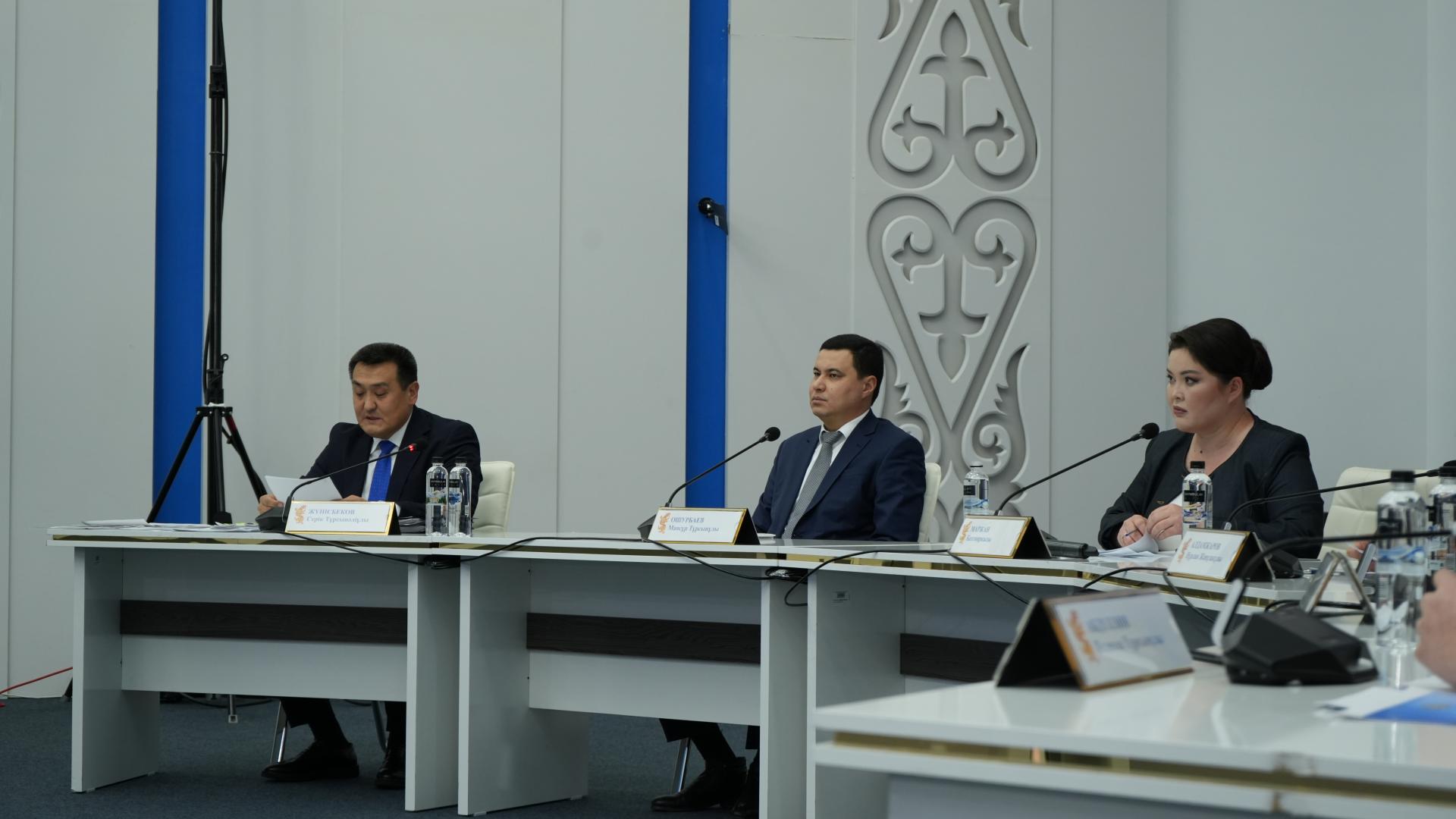 Круглый стол в Службе центральных коммуникаций при Президенте РК по подготовке к паводкам