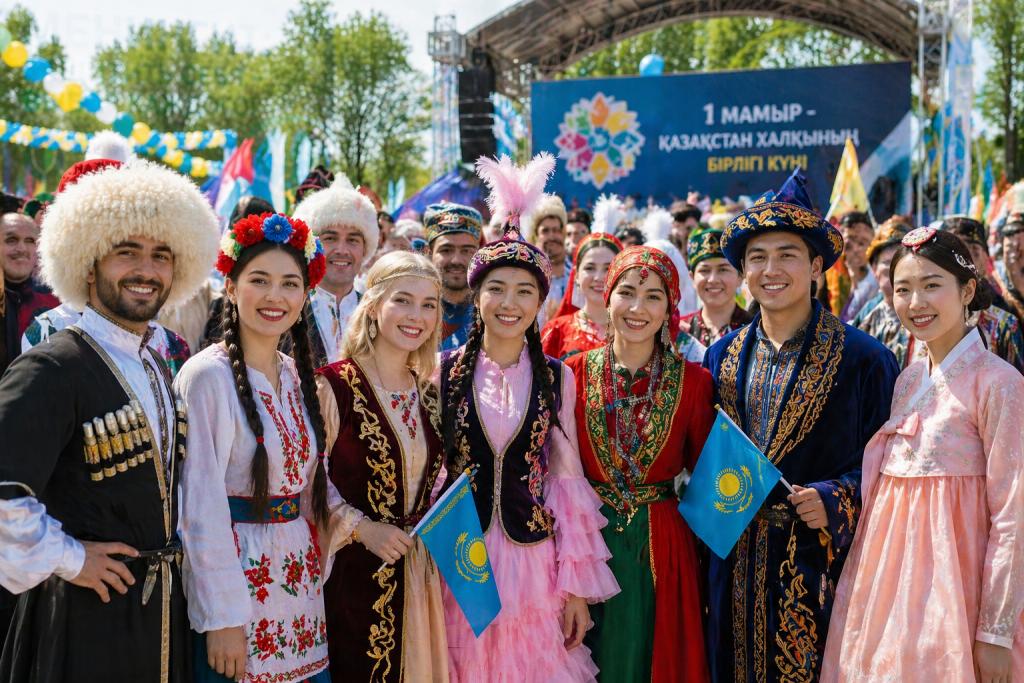 1 Мая — День единства народа Казахстана!