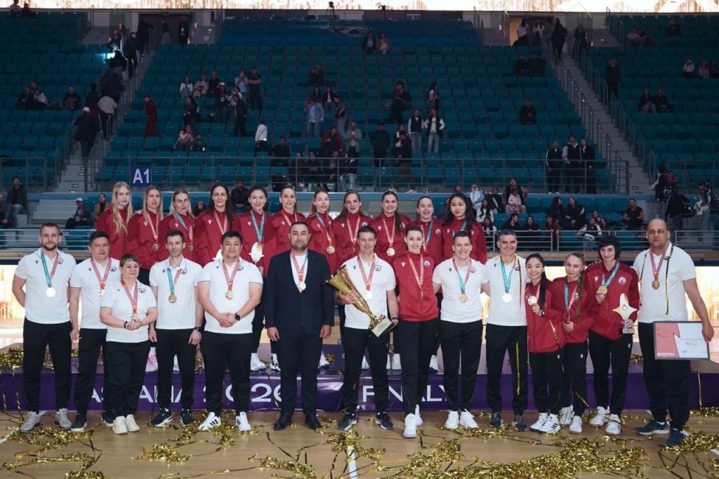 Стали известны все призеры чемпионата Казахстана по волейболу среди женщин