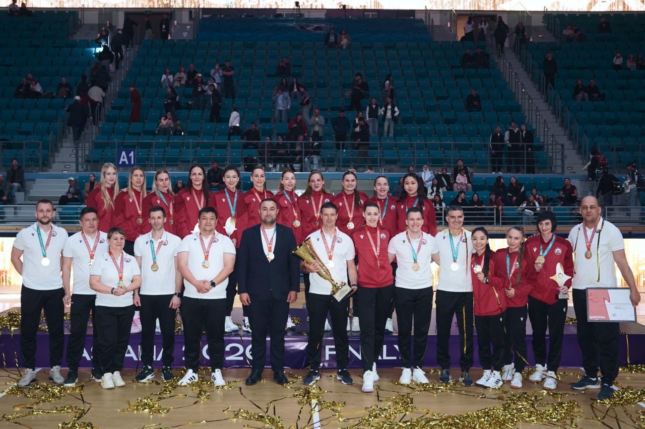 Стали известны все призеры чемпионата Казахстана по волейболу среди женщин