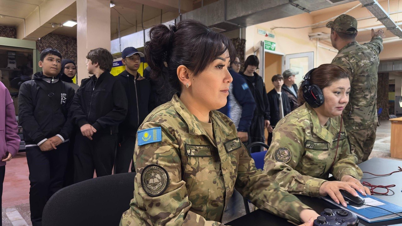 В Военном институте Сухопутных войск имени Сагадата Нурмагамбетова прошёл День открытых дверей