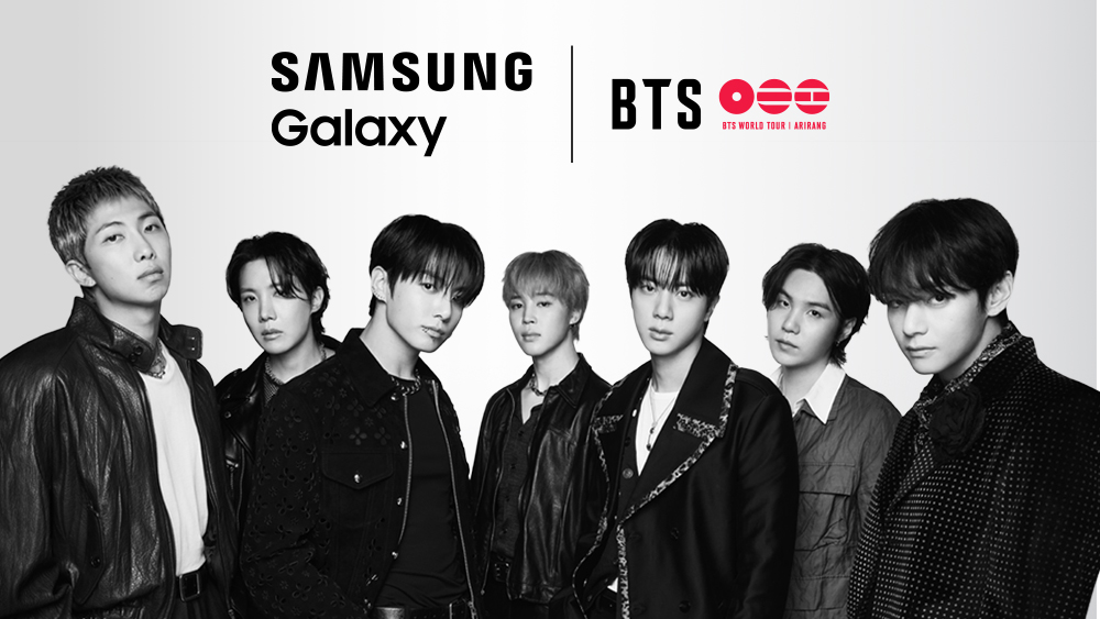 Samsung поддерживает турне BTS WORLD TOUR ‘ARIRANG’ с помощью Galaxy