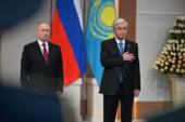 Глава государства Касым-Жомарт Токаев и Президент России Владимир Путин провели переговоры в узком составе
