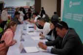 Общественную приемную провела партия AMANAT для жителей в столичном ТРЦ
