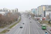 В Алматы по улице Момышулы ограничат движение из-за строительства ЛРТ