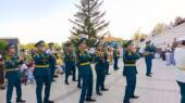 Патриотическое шествие прошло в День государственных символов в Астане