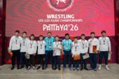 Юные борцы из Астаны завоевали две медали чемпионата Азии