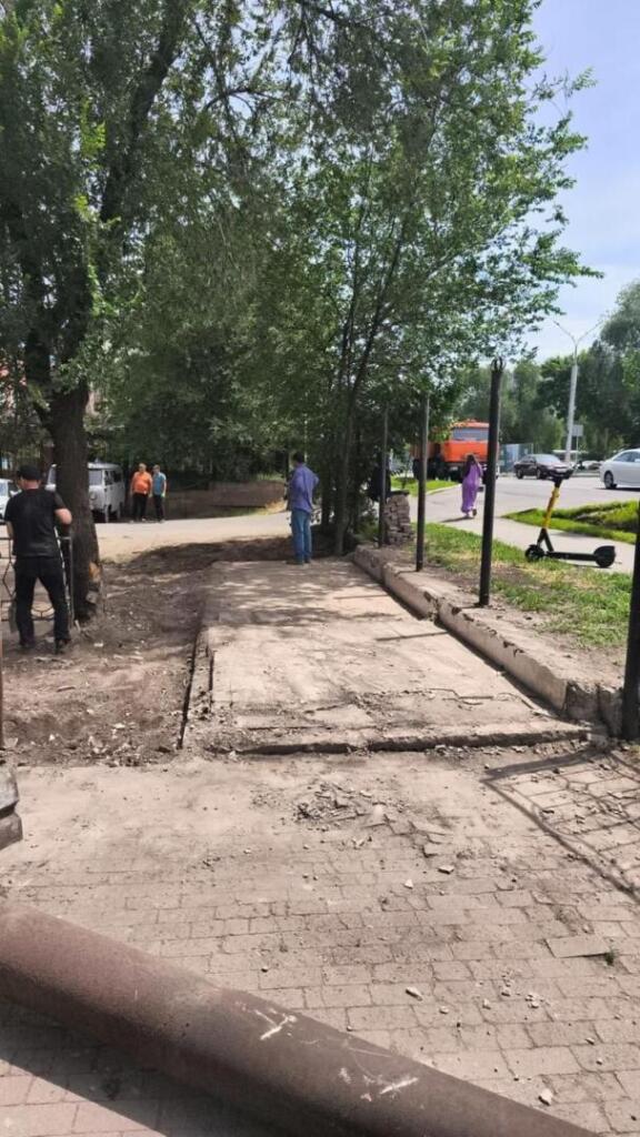 Незаконный объект общепита демонтировали в Алматы